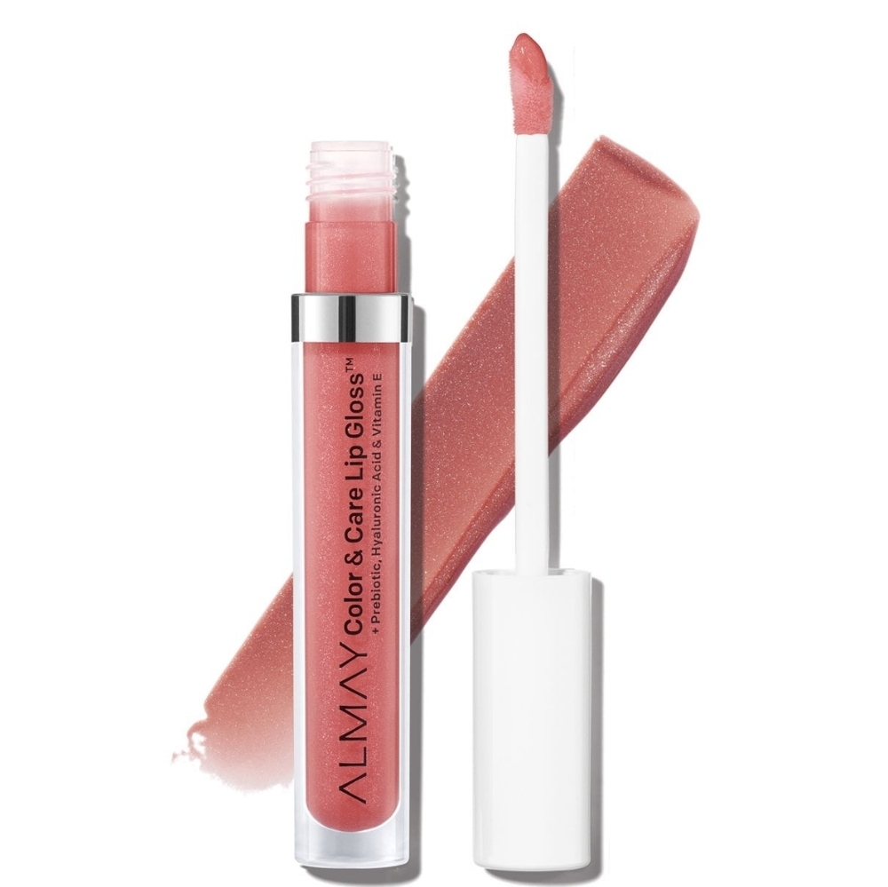 4 x Almay Color & Care Lip Gloss, 200 Rose Glow